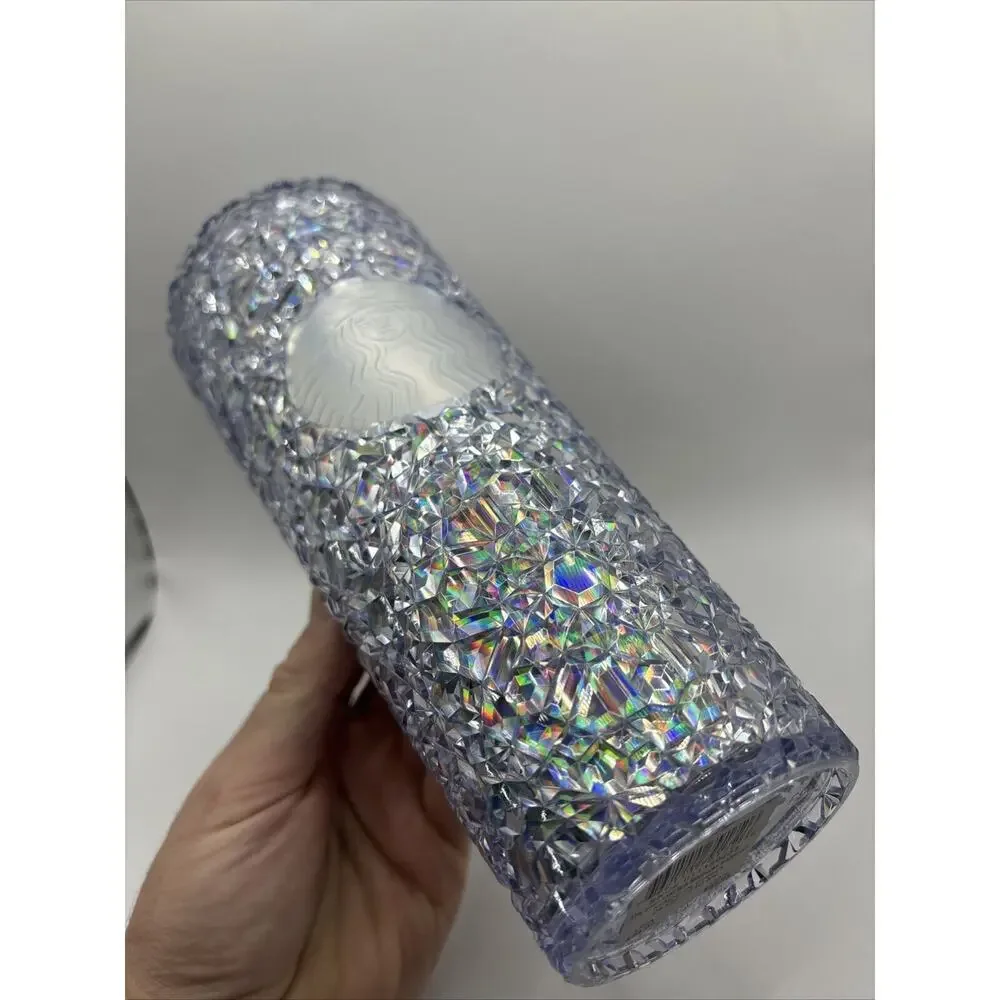 Starbucks Holiday Gemstone glimmering cold cup‎ Tumbler Ice 24 oz Venti NWT